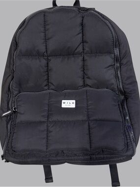 Wilo The Label Quilted Black Backpack | Chic Minimalist Everyday Bag , Carry On